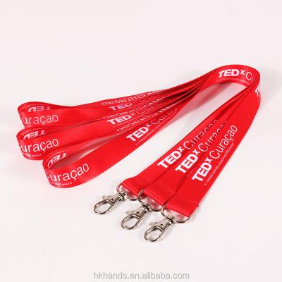 China 2020 Shenzhen Factory Promotional Hot Sale Gift Logo Printing Custom Sublimation Polyester Lanyard for sale