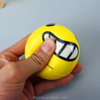 China Toy Promotion Small Gifts Silicone Soft Stress Ball for sale