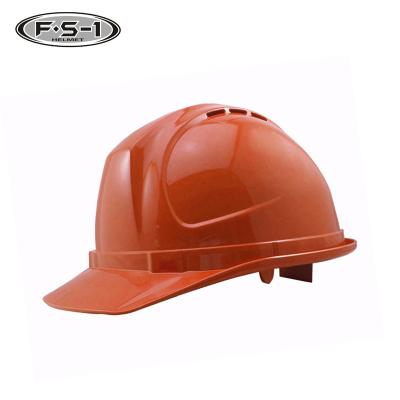 China China Railway Manufacturer European Style V Shaped Safety Helmet Yellow, Red And Blue Color Safety Extraction Helmet For Worker for sale