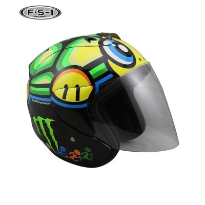 China ABS Material Decals Visor Full Face Motorcycle Accessories Spray Painted Helmet For Brands for sale