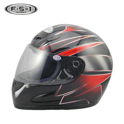 China Manufacturer Adult Open Face Helmet Airbrush Sun Visor DOT OEM Motorcycle Helmet Full Face Packing Picture for sale