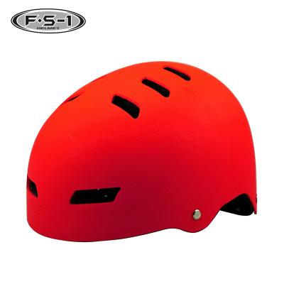 China Factory direct protection safety speed skating helmet RED color AIDY OEM manufacturer increased mtb bike skateboard helmet helmet for sale