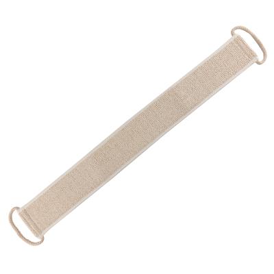 China All Natural Big Natural Hemp Back Scrubber Exfoliating Hemp Back Exfoliating Strap For Shower for sale