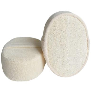 China All Natural Loofah Pad Body Scrubber Loofah Scrubber Premium Exfoliating Sponge for sale