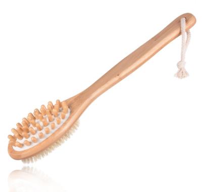 China All natural wet or dry bath brushing for softer cellulite and dry skin, improve your knots Circulation-gentle massage for sale