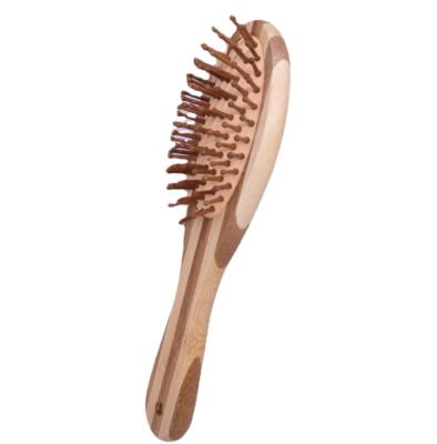 China High Quality Anti-static Hair Comb Wooden Handle Air Massage Comb Cushion Comb Scalp For Hair Care Travel Home for sale