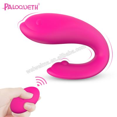 China 2020 New Paloqueth Silicone+ABS Silicone+ABS 9 Speed ​​Rechargeable Wireless Vibrator For Girls Use for sale