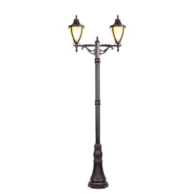 China Villa Outdoor Park Area Outdoor Park Street Light Antique European Style Post European Post Step Top Light for sale