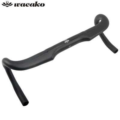 China Road bikes wacako carbon road bike handlebar, full carbon fiber road bicycle 400 bar handlebar 420 440mm for sale