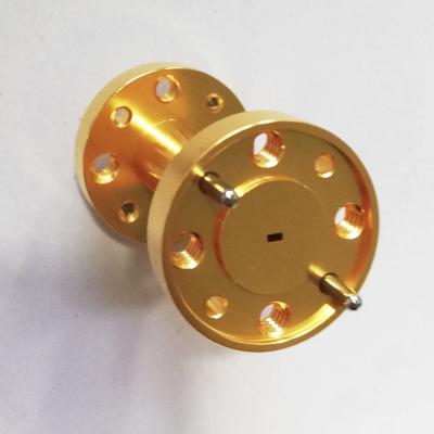 China WR05-WR04 Straight Brass Waveguide Components for sale