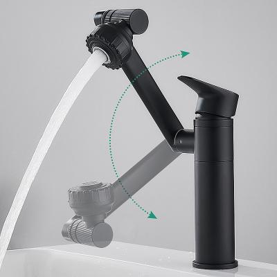 China The other 360 universal faucet, Zhaocaimao mechanical arm faucet, the basin faucet, cold and hot for sale