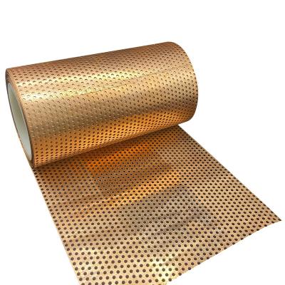 China China Factory Acid-Resisting Perforated Copper Metal Mesh For Air Filters for sale