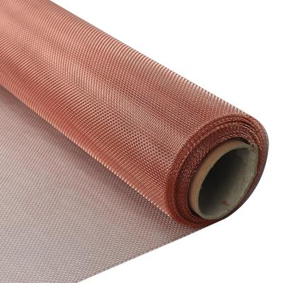 China Armature of copper wire weaving mesh for sale