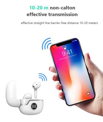 China Perfect Sound TWS BT Sports Headphones Waterproof Earphone Stereo Wireless Gaming LED Headsets HIFI Wireless Earphone for sale