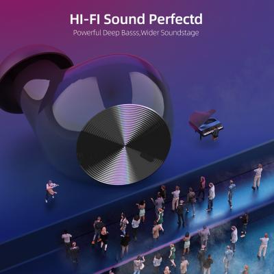 China Perfect Sound Hot Sale TWS Wireless Headphones Touch Headsets With Mic Earbuds for sale