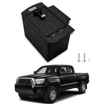 China Keep Valuables Safe In The Center Console Armrest Organizer For 2005 - TuoJue Vehicle In-Vehicle Car Security Safe Product 2015 TOYOTA TACOMA Console Vault for sale