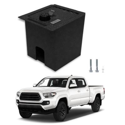 China Crocodile Texture TuoJue Car Center Console Safe FOR 2016 - 2022 TOYOTA TACOMA Kits In-Vehicle Center Console Safe for sale