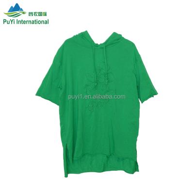 China Fashion New Style /Fit Size Wholesale Fashion Ladies Used Clothes T-shirt Used Clothes for sale