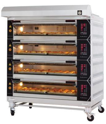 China Food Processing Machine Southstar Elegent Appearance Industrial Bread Machine Deck Baking Oven for sale