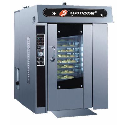 China Bakery Southstar Diesel Rotary Oven With Energy Saving Euro Style With 12 Trays for sale