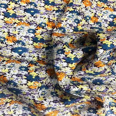 China 2022 OEM Cotton Fabric Wholesale New Sale Anti-static 100% Floral Printed Fabrics for sale