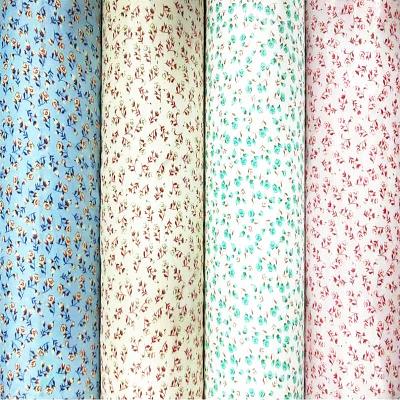 China 2022 new hot sale popularity woven cotton modal anti-static plain printed fabric for sleepwear for sale