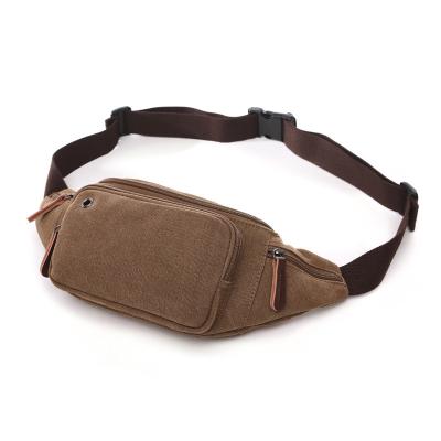 China Water Proof Multifunction Durable Wholesale Canvas Pack Funny Men's Waist Bag for sale