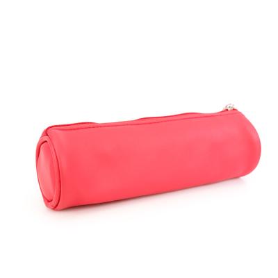 China Cute Comfortable Cute Soft PU Leather Pen Case Pencil Bag For Stationery Storage for sale