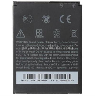 China NEW Mobile Phone BM60100 Battery For HTC One SV T528 Desire 500 600 S520E 1800mAh for sale