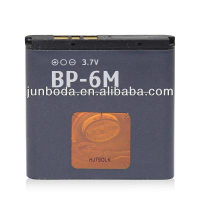 China Mobile phone wholesale OEM BP-6M standard battery for NOKIA N73 N77 N93 3250 6151 6233 6234 6288 9300 9300i for sale