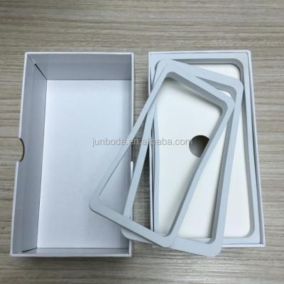 China Universal For All Size Retail Phone Box Package Boxes With Inserts For Refurbished Samsung iPhone Universal Coated Hard Paper for sale