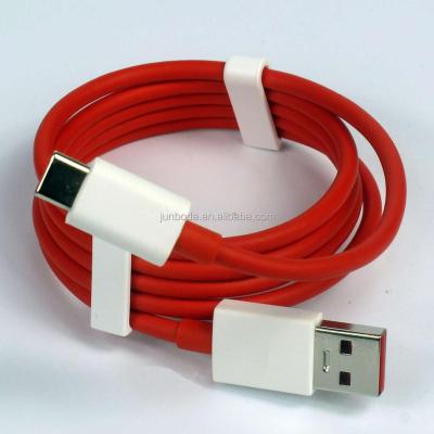 China Universal For All Type C Phones Charging Cable For Oneplus Three Type C USB-C Dash Charging Red 1M Fast Cable for sale