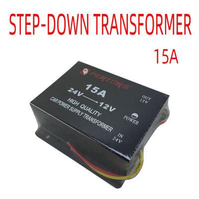 China QPERTORS 15A 24V Step Down Transformer Down 12V Car Audio Accessories 15A for sale