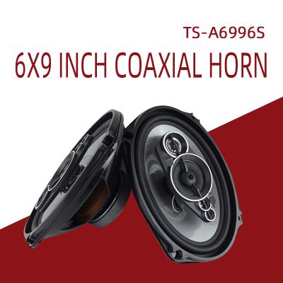 China TS-A6996S Iron car audio speaker, 6*9 inch 100mm magenet speaker 150*230 mm coaxial for sale