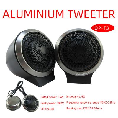 China QPERTORS QP-T3 Car Audio Tweeter Aluminum Car Speaker for sale