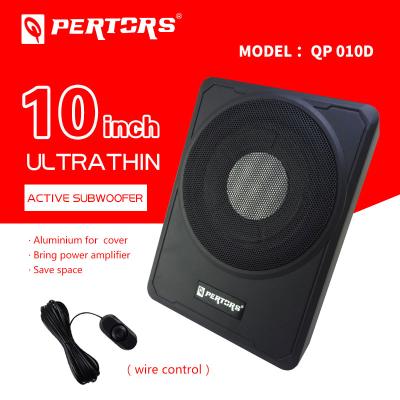 China Active Subwoofer 10inch , Subwoofer QP 010D 10inch QPERTORS QP 010D for sale