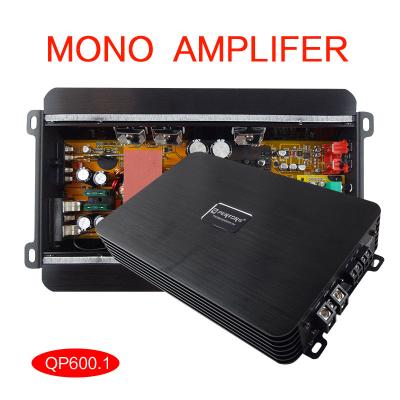 China Car Audio Amplifier Class D Amplifier , QPERTORS QP600.1 Mono Amplifier 600w*1 Channel 600.1 for sale