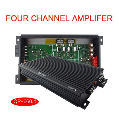 China Car Audio Amplifier, 4 Channel Amplifier CAR QPERTORS QP660.4 AUDIO Four Channel Amplifier QP 660.4 for sale