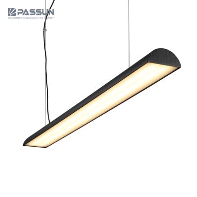 China Modern Design Modern Aluminum Black Painting Desk Pendant Light High Lumen 40w Led Desk Pendant Light for sale