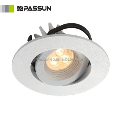 China Aluminum Aluminum Recessed Spotlight , 3w Led Downlight For Decoration for sale