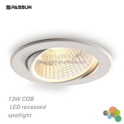 China Indoor led lighting AC100-240v spotlight cob led spotlight Zhongshan passun led recessed spotlight for sale