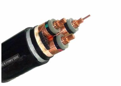 China Cobre acorazado 2, cable eléctrico acorazado de la base X 185m m del HT 3 del cable eléctrico en venta