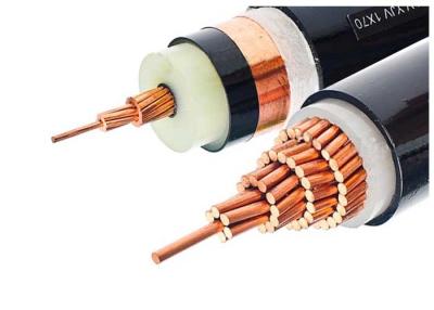 China HT XLPE insulation cable 1x95 SQMM Orange Jacket Flame Retardant 500m/Drum for sale