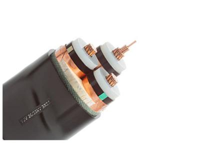 China Three Core Screened High Voltage Cable Insulation Xlpe 99.99% Copper 26 / 35kv for sale