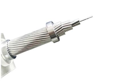 China White Color Bare Overhead Conductors Aluminium Stranded Aluminium Alloy Conductors Steel Reinforced for sale