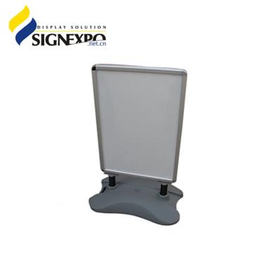 China A1 outdoor advertising windmaster sidewalk sign with wheels for sale