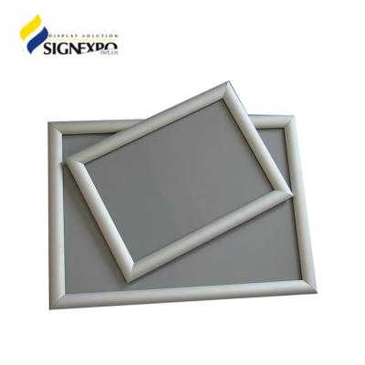 China Different Types of Morden Double Metal Clips Photo Frame Picture Glass Paper Plastic Photo Frames for sale