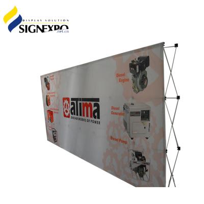 China Trade Fair Hot Sale High Quality Aluminum Backdrop Stand Advertising Stands , Fabric Pop Up Exhibition Stands for sale