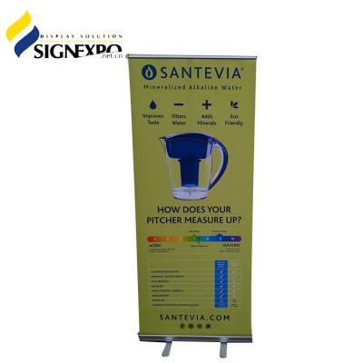 China Custom Deluxe Roll Up Banner Size Roll Up Banner Stands for sale