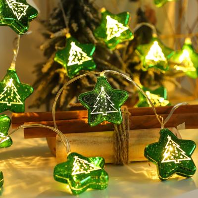 China Starfish string light Indoor Battery powered Christmas star LED String Lights for Room Christmas Tree Holiday decoration for sale